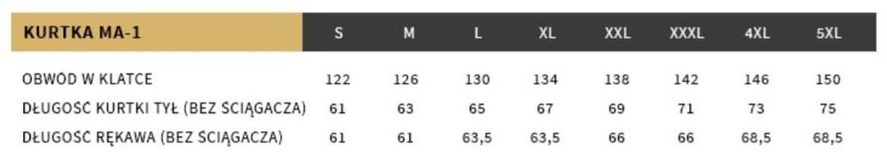 Kurtka Flek / Fleyers MA-1 Texar r.S/M/L/XL/2XL/3XL olive/ black