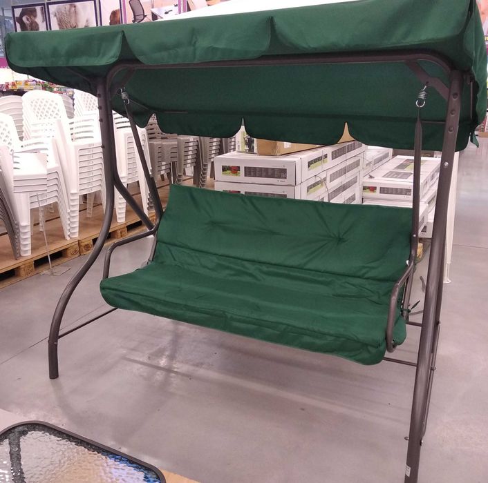 Акция Качели садовые 3-х местные, 250 кг, широкие Marin Hollywood