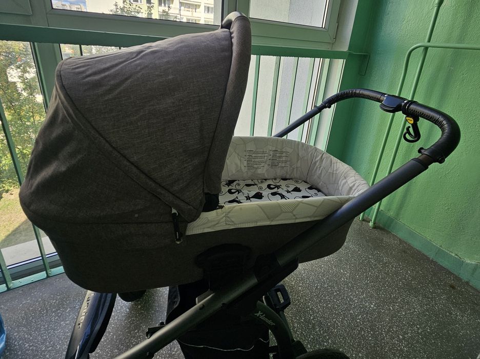 Wózek X-lander X-Move bardzo wygodny pompowane koła mało używany+ grat