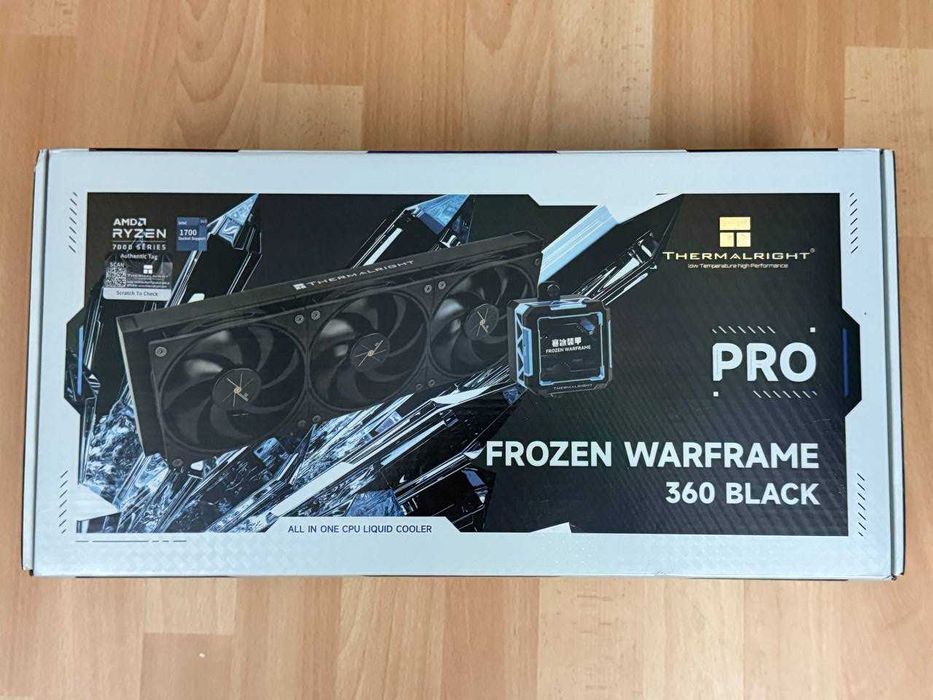 СВО Водяное охлаждение Thermalright Frozen Warframe Pro 360 Black