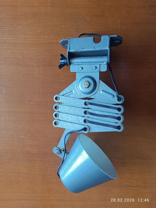 Лампа Светильник Винтаж Лофт Гармошка СССР 1960г.в