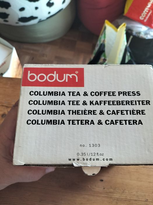 Bodum Columbia cafeteira parede dupla 0,35ml