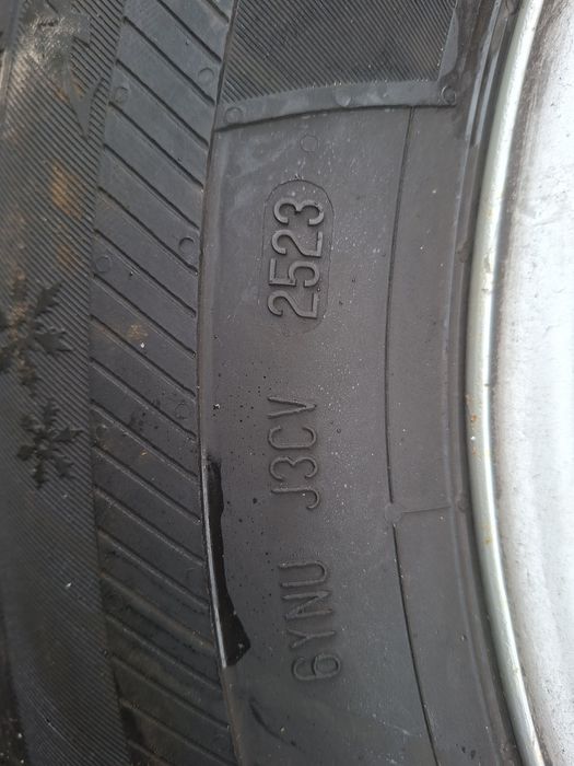 Opony zimowe z felga fiat Ducato  15"