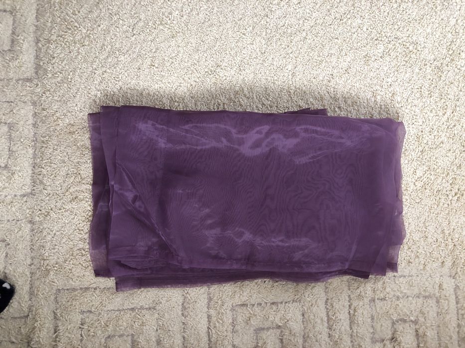 Zasłony fiolet 2 szt 200x 150 cm