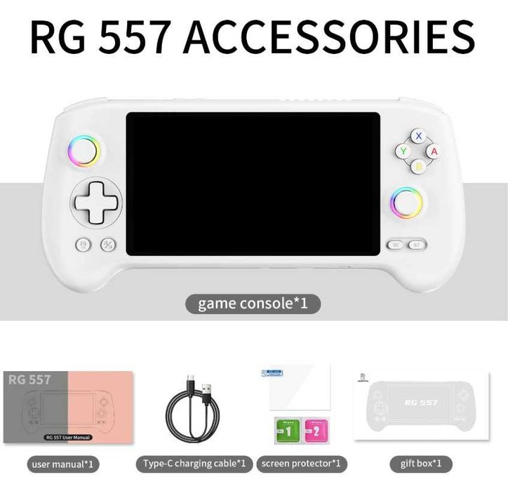 Anbernic RG557 (Purple Without ): 14 000 грн. - Приставки