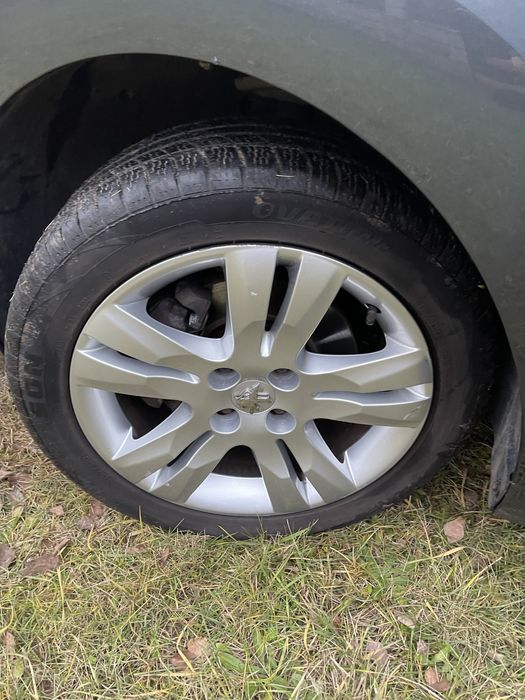 Комплект дисків з шинами 215/50R17 Пежо 3008 5008 4*108 Диски Пежо