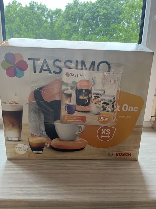 Ekspres kapsułkowy Bosch Tassimo Style TAS1106 1400W Pomarańczowy