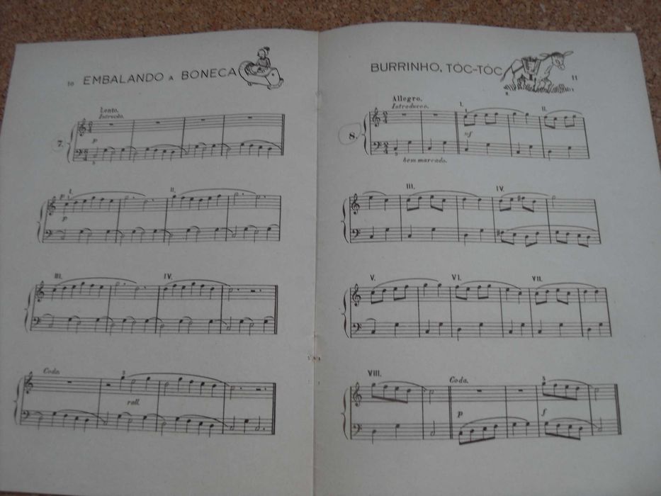 Partituras de Piano Antigas