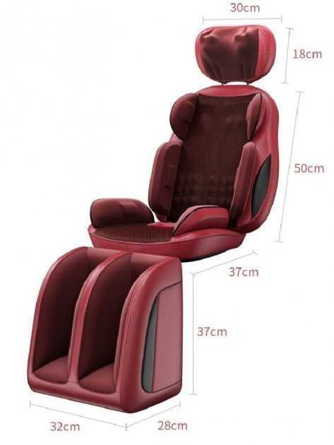 Масажне Крісло накидка на крісло Benbo AM-607G масажер для тіла спини