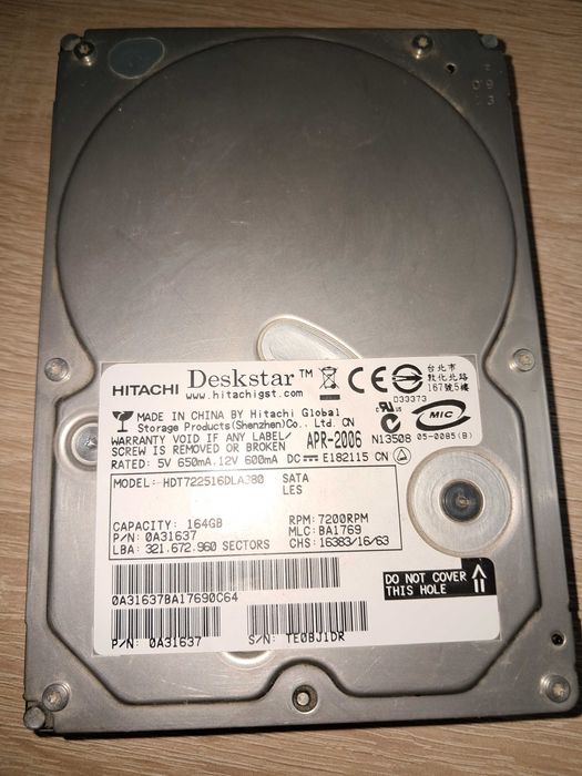 Жорсткий диск HITACHI