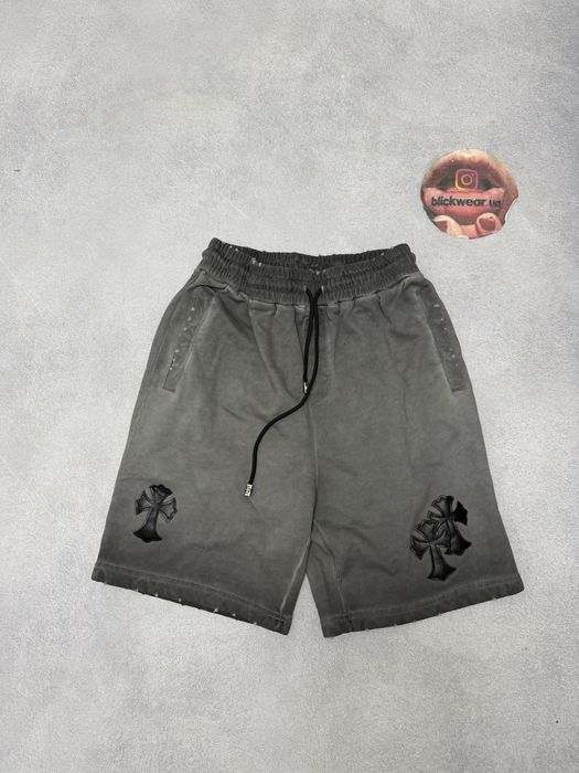 шорты Chrome Hearts Shorts grey S  M L
