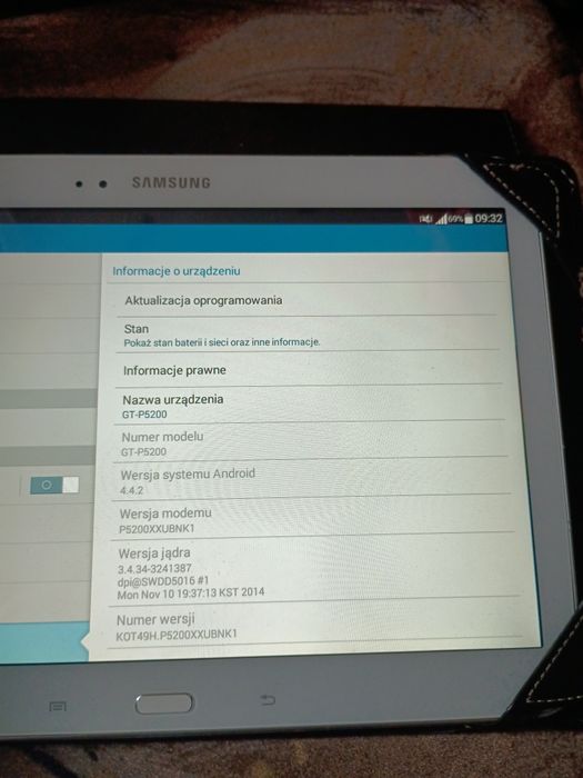 Tablet SAMSUNG GT-P5200