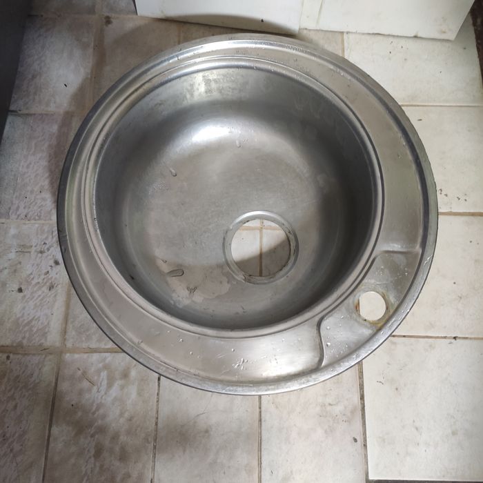 Мойка с нержавейки.