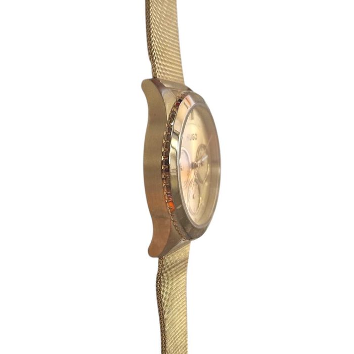 Zegarek Hugo BOSS Multifunction Gold Mesh Watch 1540159