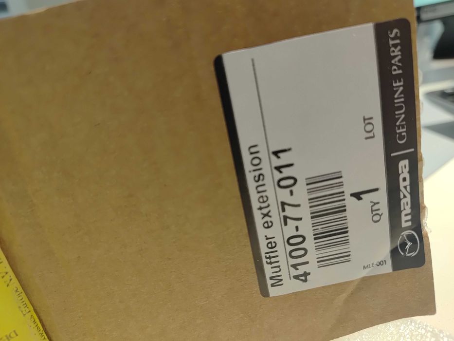 Sportowa końcowka tłumika zestaw 2 szt.