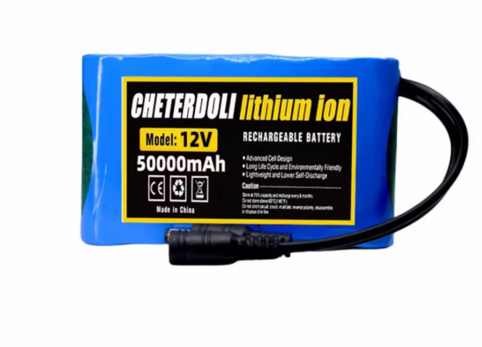 Akumulator litowo- jonowy nowe z ladowarka 12v