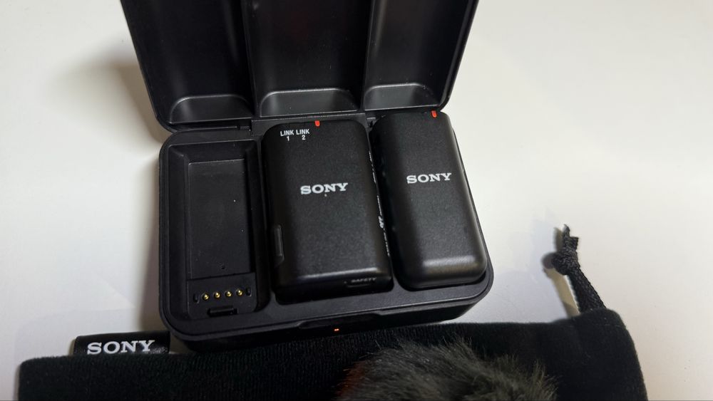 Mikrofon Sony ECM-W3 stan bardzo dobry (1szt mikrofonu) + odbiornik