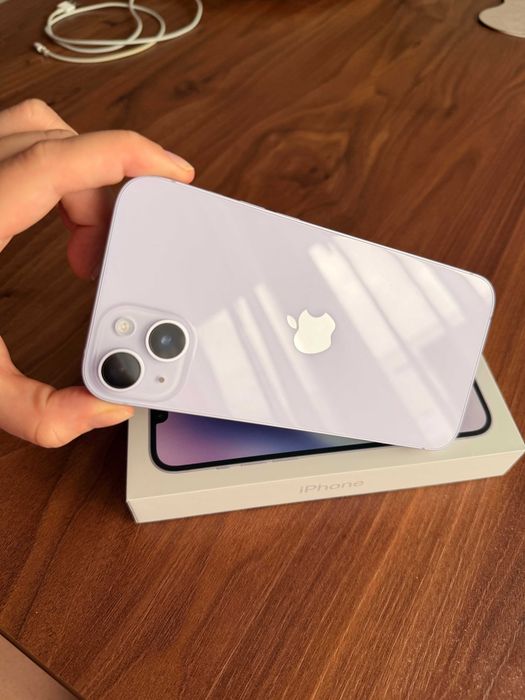 IPHONE 14 Plus fioletowy stan idealny