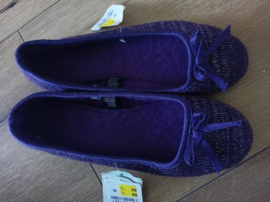 Nowe kapcie r.36 Deichmann