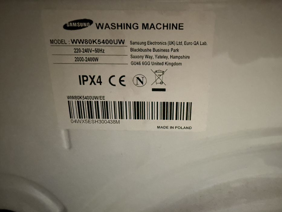Pralka Samsung Ecobubble  8kg