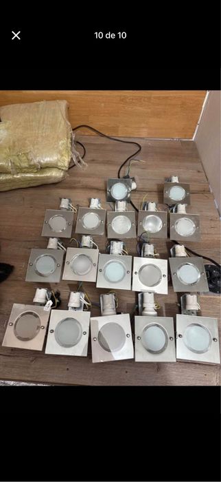 Luminarias de embutir para despachar todas 50€
