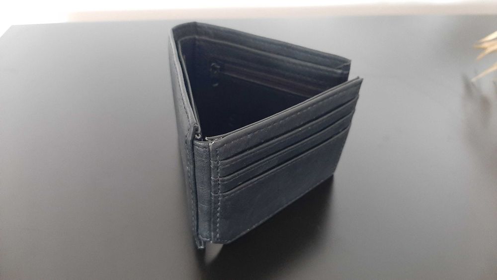 Carteira preta Silver