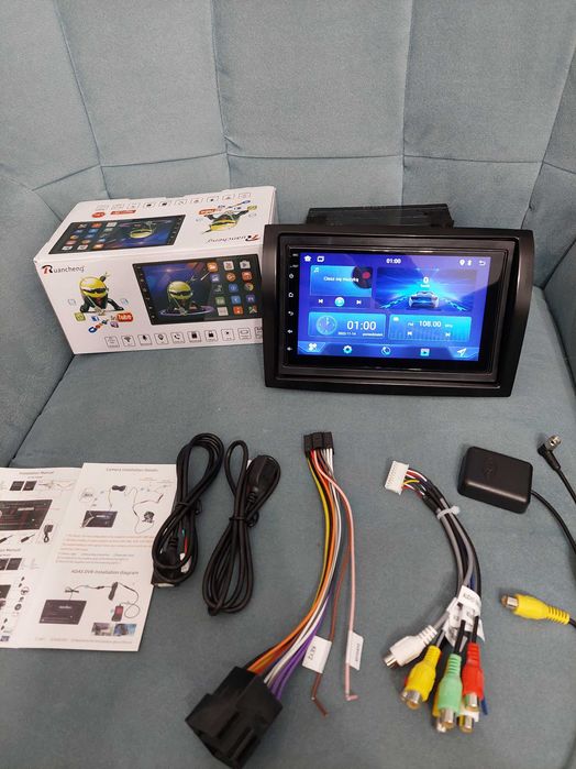 Radio Android 14 4/64GB  GPS WiFi CarPlay kamera Jumper Ducato Boxer