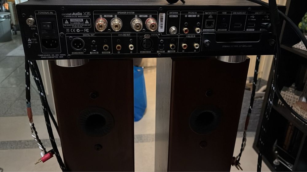 Cocktail audio X35 + colunas