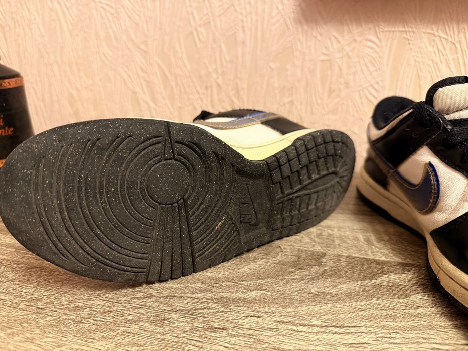 кросівки Nike Dunk Low Black White Blue