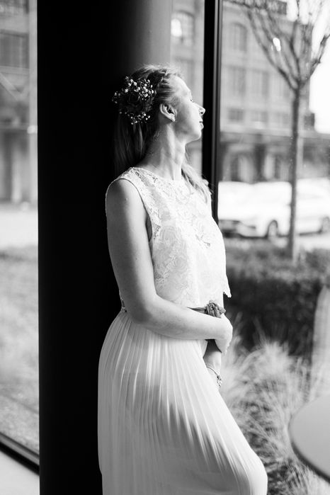 Suknia ślubna, sukienka ślubna, ecru, Boho, ślub cywilny/kościelny