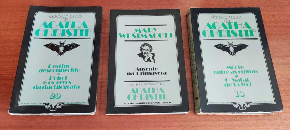 Livros Agatha Christie, Clube do Crime e outros