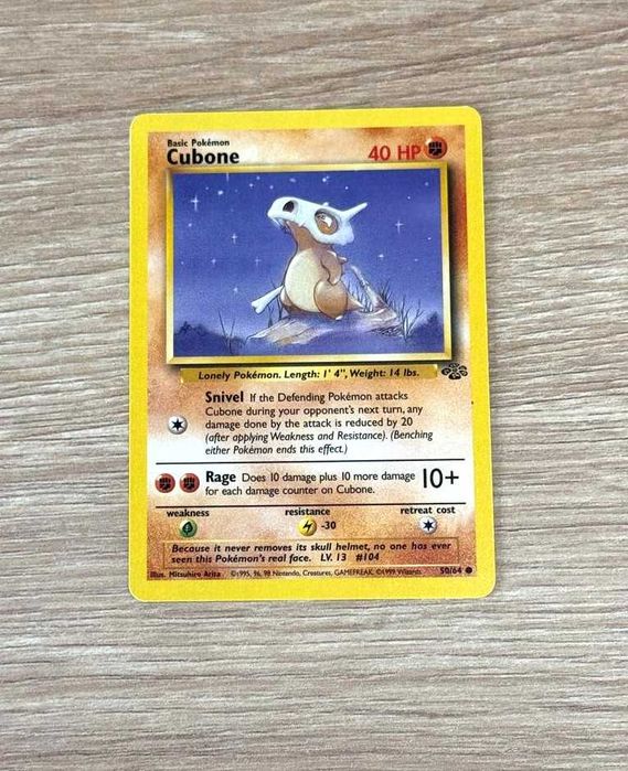 Jungle Cartas Originais Pokémon TCG WOTC - ING