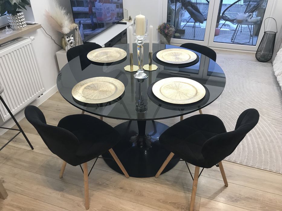 Stol szklo hartowane   Wloski