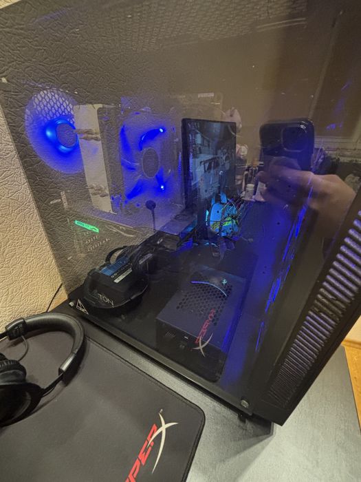 Ігровий компьютер Ryzen 5 5600x + gtx msi 1660ti + 16gb. Монітор 144hz