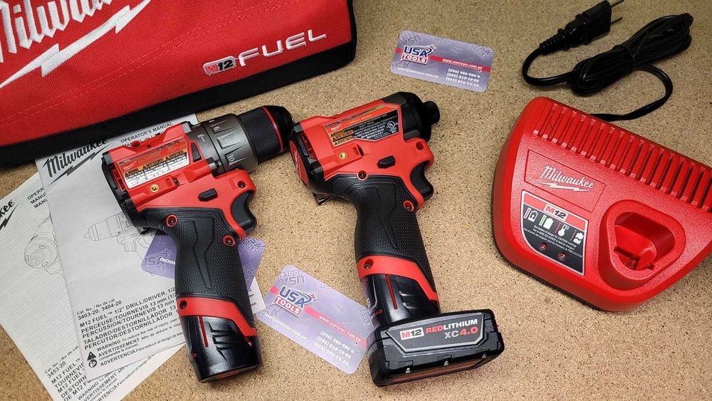 Набір безщітковий шурупокрутів 3rd Gen Fuel M12 Milwaukee 3497-22