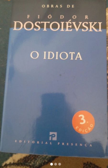 Livro Anna Karenina, livro O Idiota