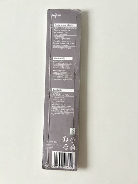 NOWY Pilnik tarka do stóp Livarno Home