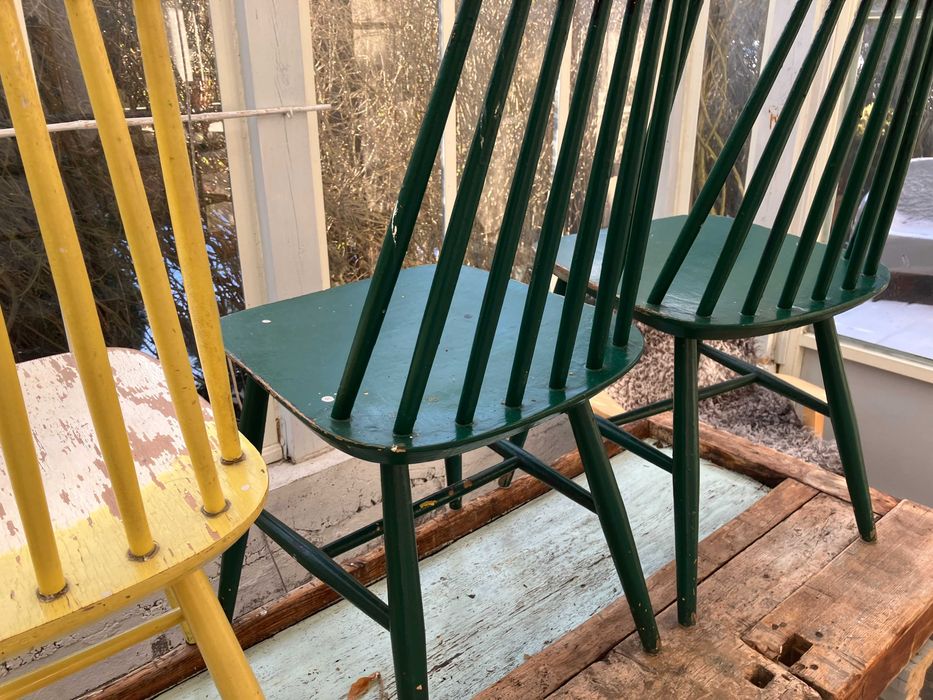 Krzesła Patyczak PRL