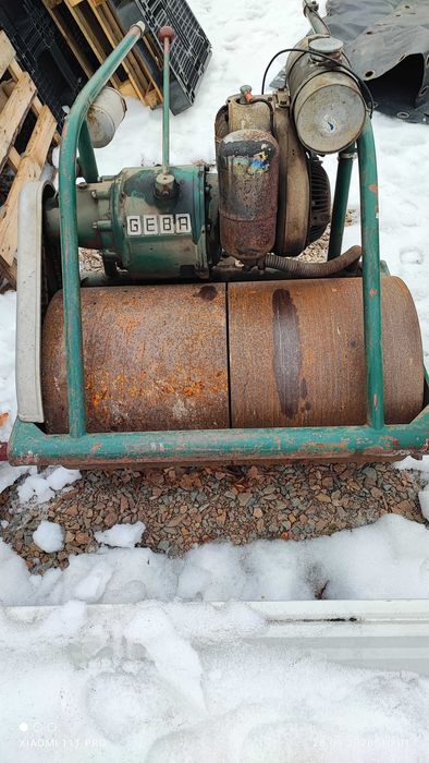 Walec spalinowy GEBA