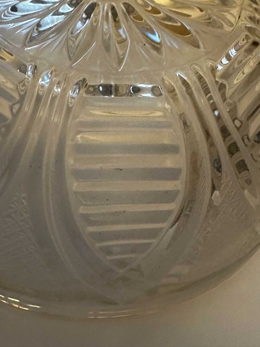 Duża kryształowa misa z okresu PRL