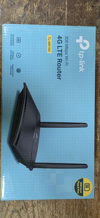 Router TP LINK - MR100 LTE - Cartão SIM