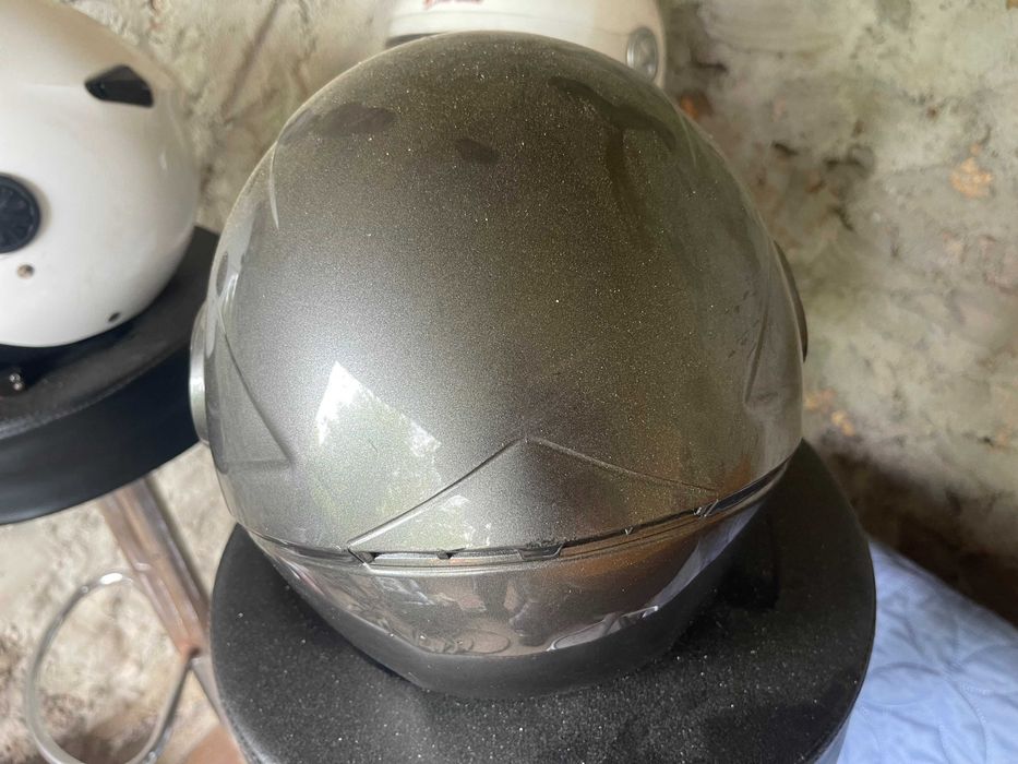 Capacete aberto para motocicleta ou scooter