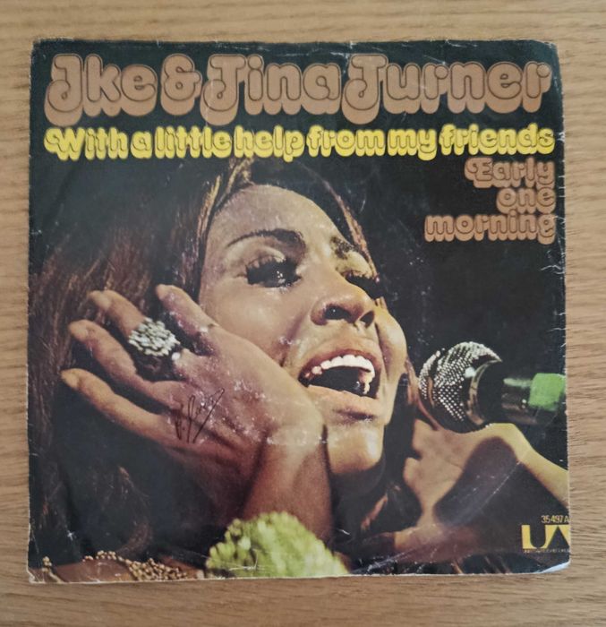 Disco vinil, Ike and Tina Turner - With a little help from my friends