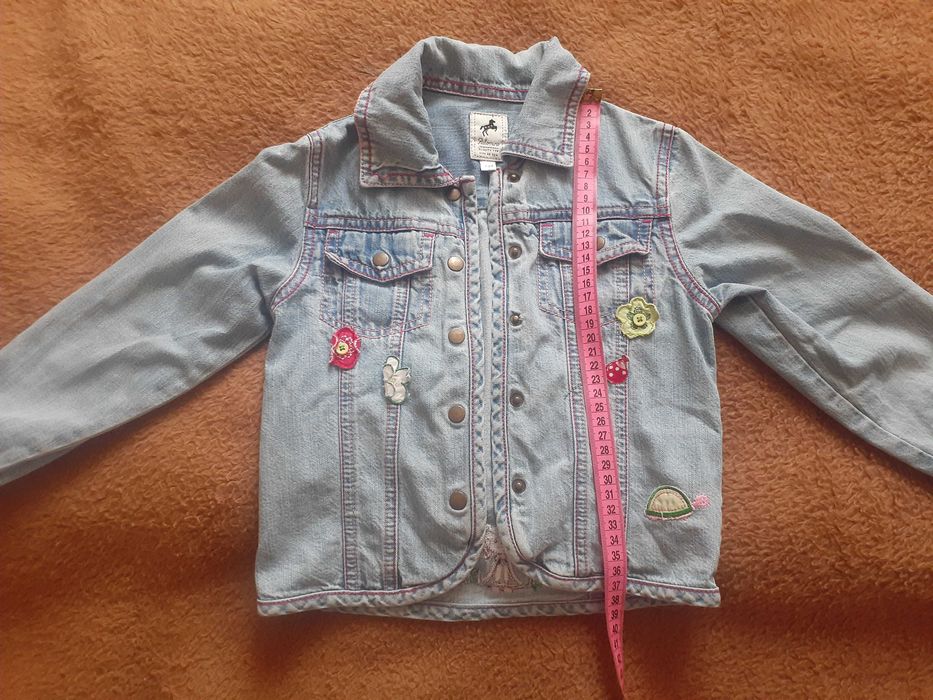 Джинсовий піджак на дівчинку