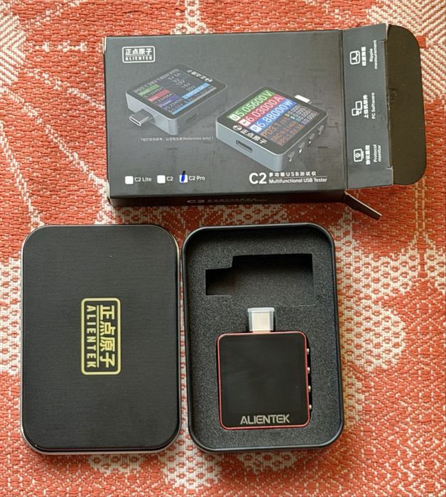 Usb тестер Alientek C2 Pro