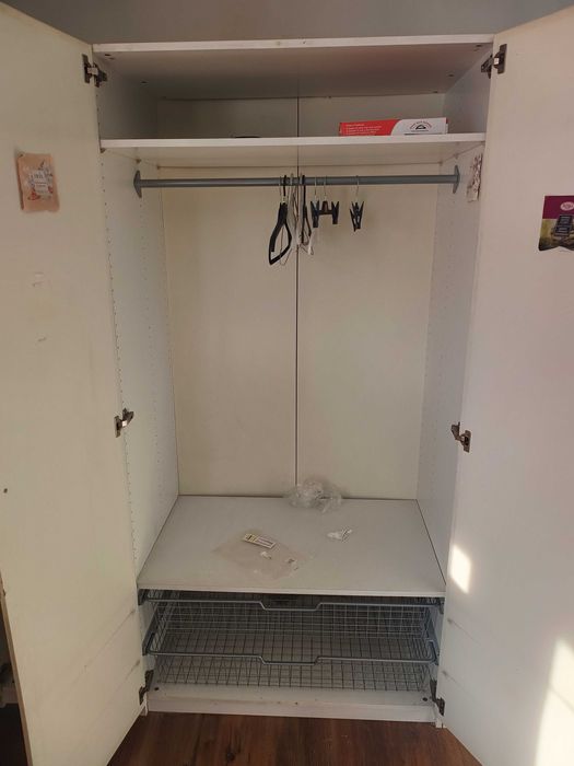 Szafa PAX IKEA, biała, wys 200 cm