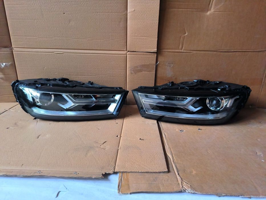 Фара Audi Q7 4M Led Full Led Ауді Ку7 4М Лед Фул лед 2017 2018 2019 2020