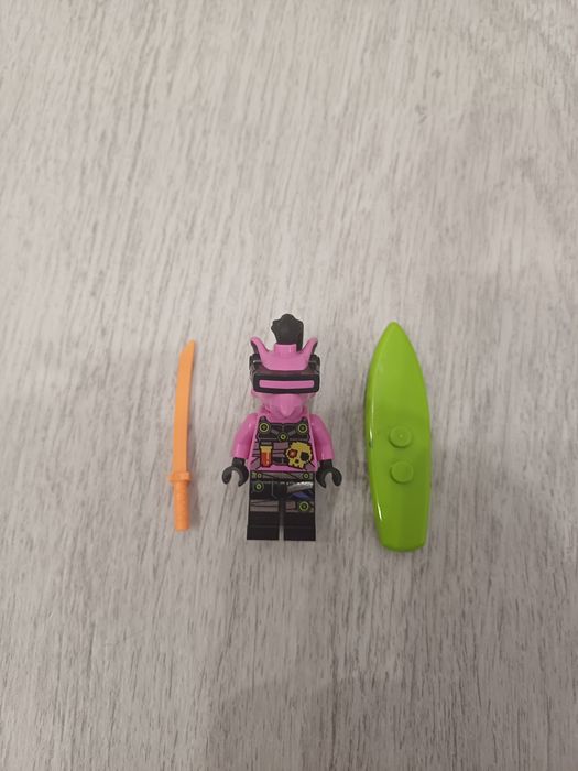 Figurka Lego Ninjago Richie + katana + deska