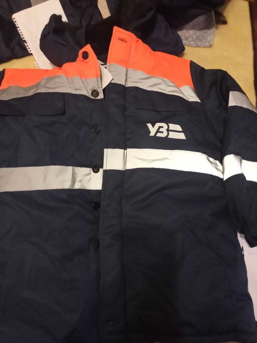 Новий костюм теплий з світловідбиваючими елементами розмір 52/54