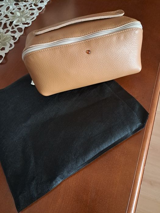 Elegancka skórzana kosmetyczka Batycki
